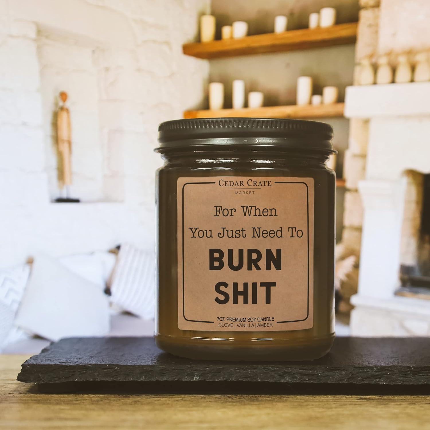 Funny Candle, Sarcastic Novelty Gift For Friends, Coworkers, Boss, Employee, Administrative Assistant, Work Bestie, Adults -Birthday Gag Gifts For Women, New Job, Leaving, Retirement, Promotions