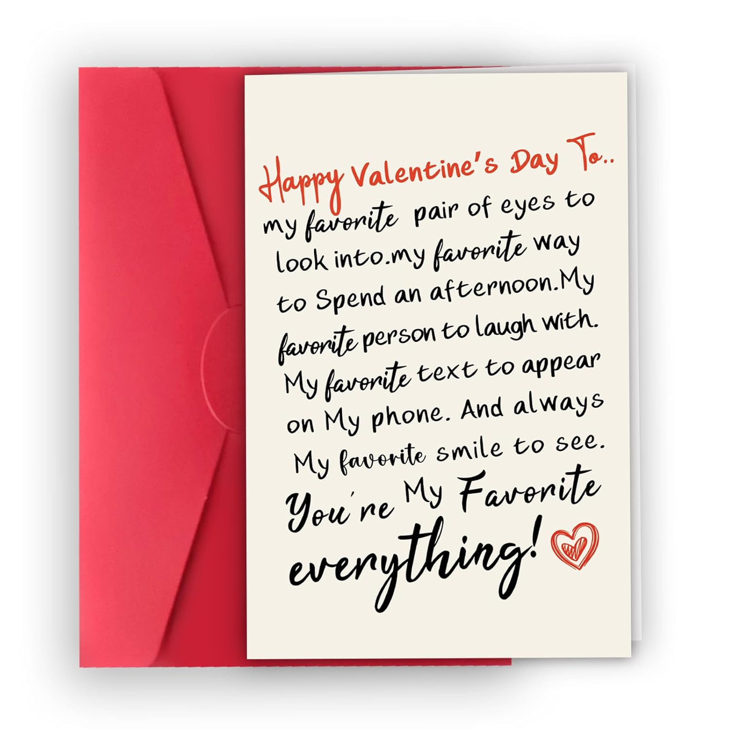 Funny Valentines Day Card,Romantic Valentines Day Card Gifts For Him Her,Best Boyfriend Girlfriends Valentines Day Gifts, Love Cards For Husband Wife