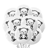 Teddy Bear Balloons 12 Count Latex, Stuffed Animal Love Birthday Decorations, Cute Theme, Girlfriend Gift Ideas, 12Inch Standard Size