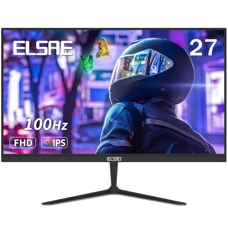 27 Inch Monitor 100Hz, Full Hd 1920 X 1080P Ips Computer Monitor, 129% Srgb, F