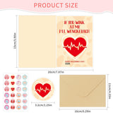 Funny Medical Valentines Day Cards: 24 Pcs Valentine Card For Nurses Coworkers, Healthcare Pun Valentine'S Day Cards With Envelopes & Stickers, Cute Nurse Doctor V-Day Gifts For Office Hospital