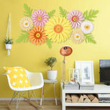 Paper Flowers Decorations For Wall, Giant Daisy Artificial Flowers Bulletin Board Decoration 3D Floral Tissue Paper Flowers Hanging For Wedding Baby Shower Tea Party Backdrop Decor