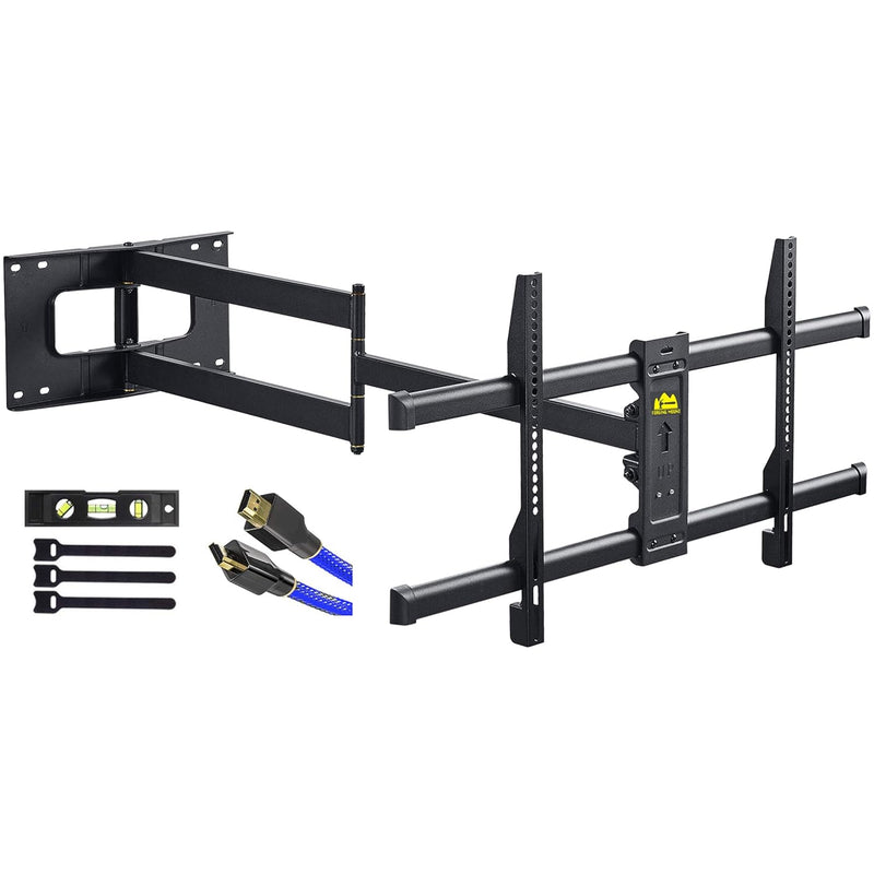 Long Arm Tv Mount, Full Motion Wall Mount Bracket With 43 Inch Extension Artic