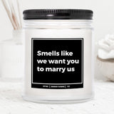 You Nique Designs Wedding Officiant Proposal Candle 9Oz, Will You Marry Us Officiant Proposal Gift, Officiant Gifts, Mahogany Teakwood Candle Gifts For Wedding Officiant (Mahogany Teakwood)