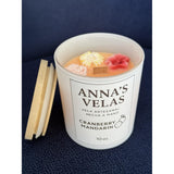 - Cranberry Mandarin 10 0Z Handmade Soy Candle
