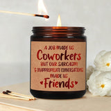Funny Coworker Candle Gifts For Women Coworkers, A Job Made Us Coworkers Candle, Unique Coworker Leaving, Best Friend Friendship, Birthday, Christmas, Going Away Candles Gift For Women Colleague-28