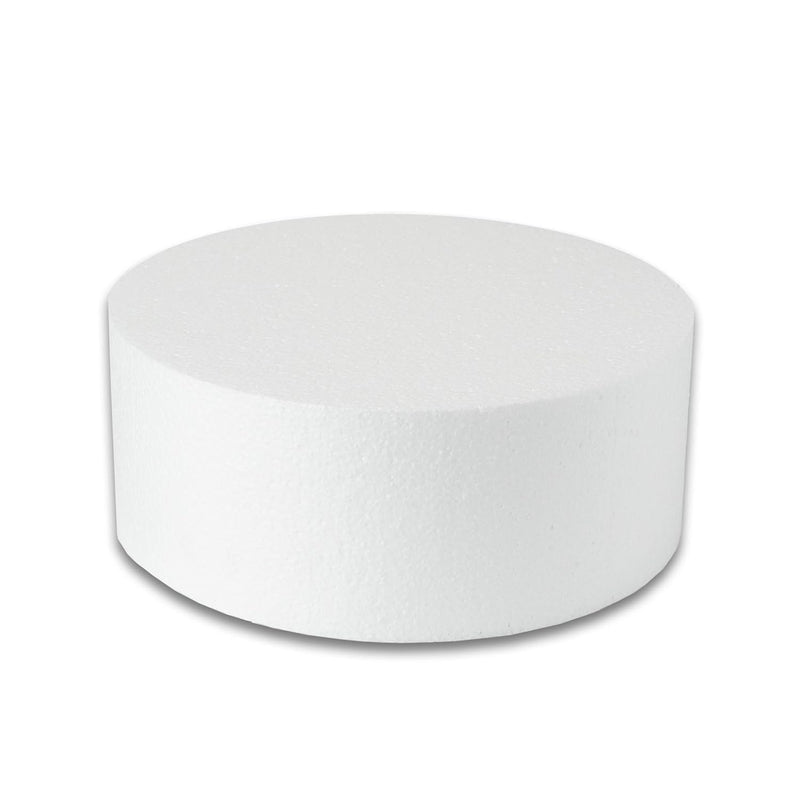 Silverlake Foam Cake Dummy Disc - 10"X4" Eps Polystyrene Circle For Ba