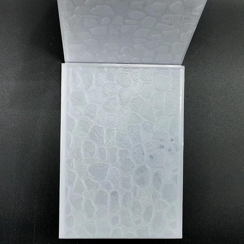 3D Texured Wall Brick Background Plastic Embossing Folders For Card Making Scr