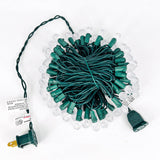 Christmas Lights 70L Green G14 Raspberry Cool White Led Globe String Lights, Total 24.8 Feet,Indoor And Outdoor,Connecta