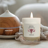 Vanilla Scented Soy Jar Candle, Hysterectomy Recovery Gift, White1