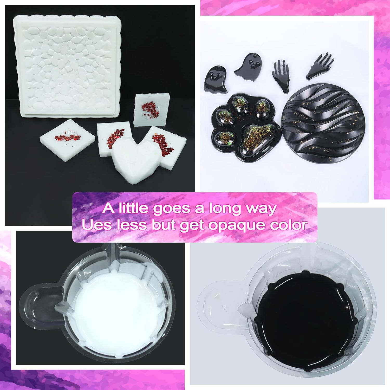 White Pigment Paste, 5.64Oz/160G Epoxy Dye High Concentrated Epoxy Resin Color Pigment Easy To Mix Paint Resin Pigment Paste For Uv Resin Coloring Candle Dye Crafts Woodwork - White