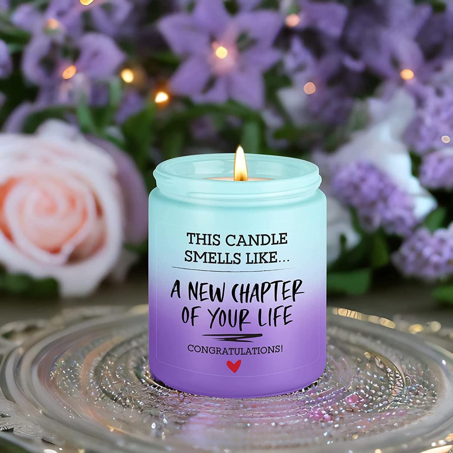 New Chapter Candle, Congratulations Gifts For Women Men, Coworker Friend, Leaving Job, New Beginnings Gifts For Women Men, Breakup, Divorce, Retired, Moving Away Congrats Presents Ideas