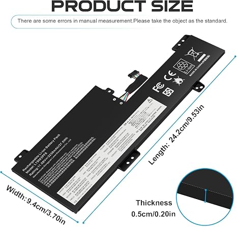 Lenovo L19C3PF8 L19M3PF8 37.5Wh Laptop Battery Replacement for Ideapad Flex 3 11IGL05