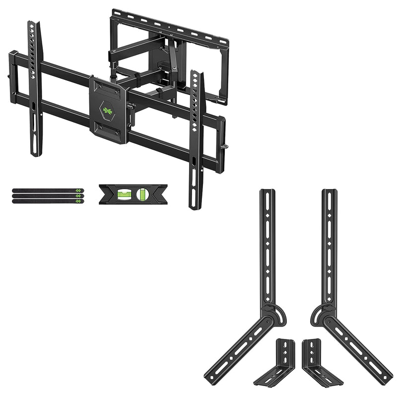 Xml008-K-Full Motion Tv Mount For Most 47-84 Inch Tvs,Max Vesa 600X400Mm,Up To