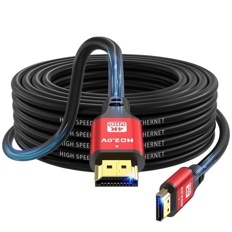 Hdmi Cable 35Ft, 4K@60Hz, 18Gbps High Speed Hdmi 2.0 Cord, Ultra Hd,Ethernet A