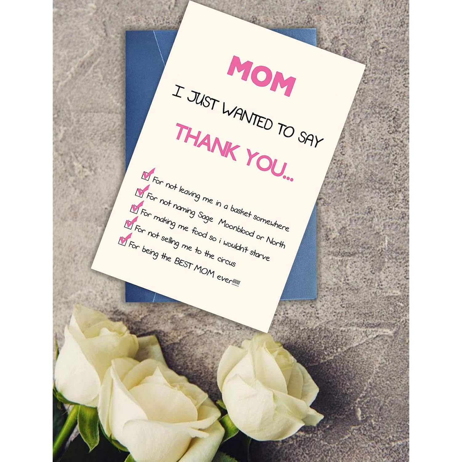 Funny Mother'S Day Card, Happy Mother'S Day Greeting Cards, Mother'S Day Gift, Birthday Card For Mom