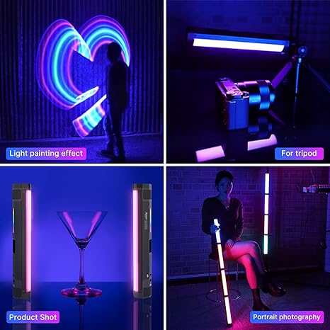 110 RGB Light Wand Handheld LED Video Tube Light Bar 2500K 9000K for Vlog TikTok