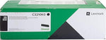 Lexmark C3210K0 Black Return Program Cartridge, 1 Each, LEXC3210K0