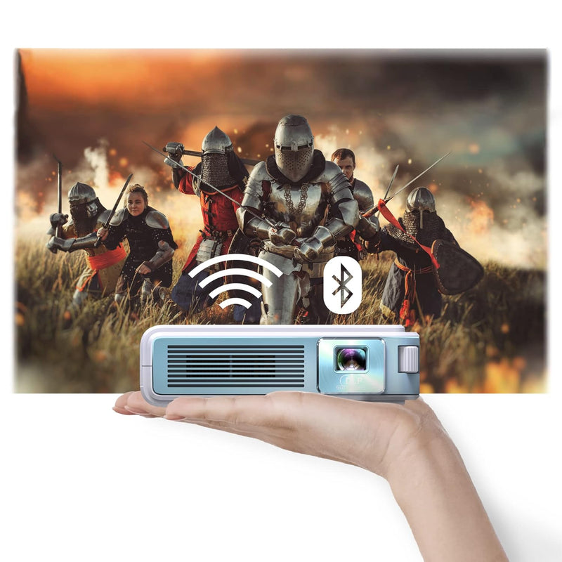 Beam J4A Android 10 Wifi Projector | Palm Size, Supports Netflix, Youtube, Bat