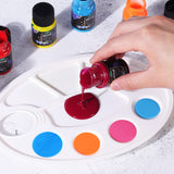 Acrylic Leather Paint Set, 20 Colors X 30Ml Acrylic Leather Dye Kit Perfect For Shoes, Sneakers, Jackets, Sofa, And Car Seat