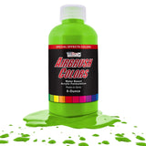 Neon Green Acrylic Special Effects Airbrush Paint - 8Oz Ready To Spray Air Brush Paint For Nails, Models, Fabric - Water-Based Air Brush Painting