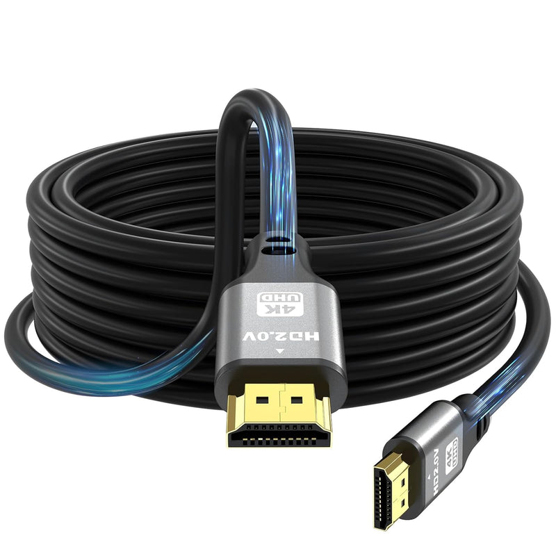 Hdmi Cable 25Ft, 4K@60Hz, 18Gbps High Speed Hdmi 2.0 Cord, Ultra Hd,Ethernet A