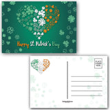 Stonehouse Collection | Assorted St. Patrick's Day Postcards | 4 x 6 Inch Happy St. Patrick's Day Postcard Set | 40 Postcards | 4 Different St. Patricks Day Designs (Assorted)