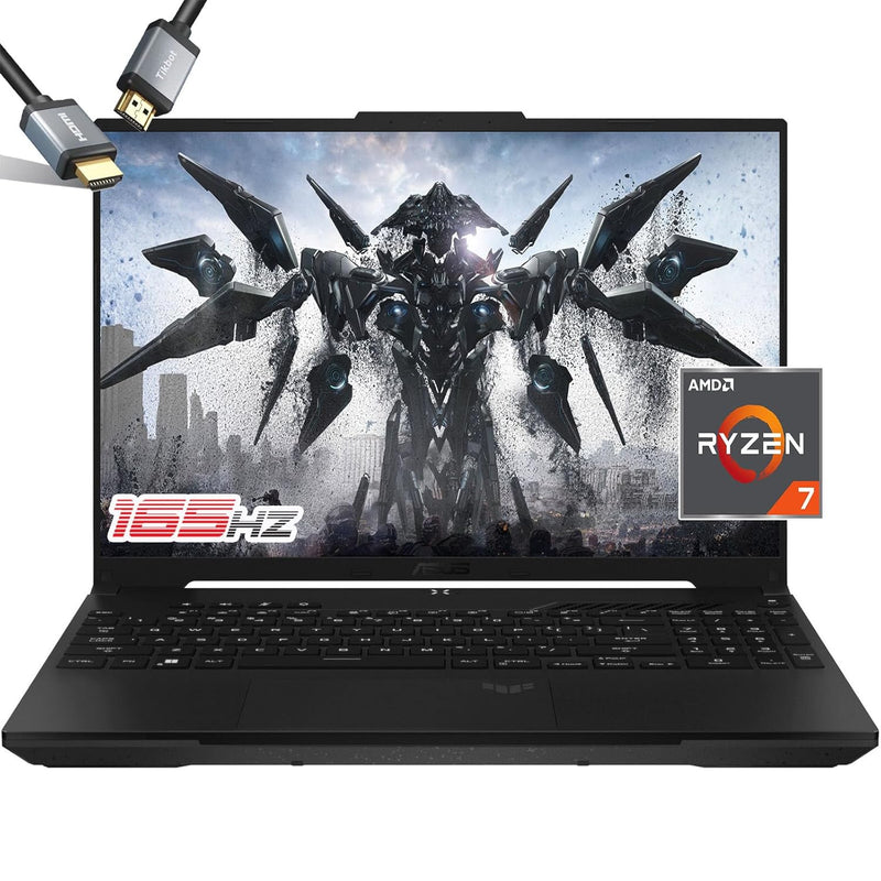 ASUS TUF Gaming Laptop Ryzen7 7735HS - A16 WUXGA 165Hz 100% sRGB - AMD Radeon