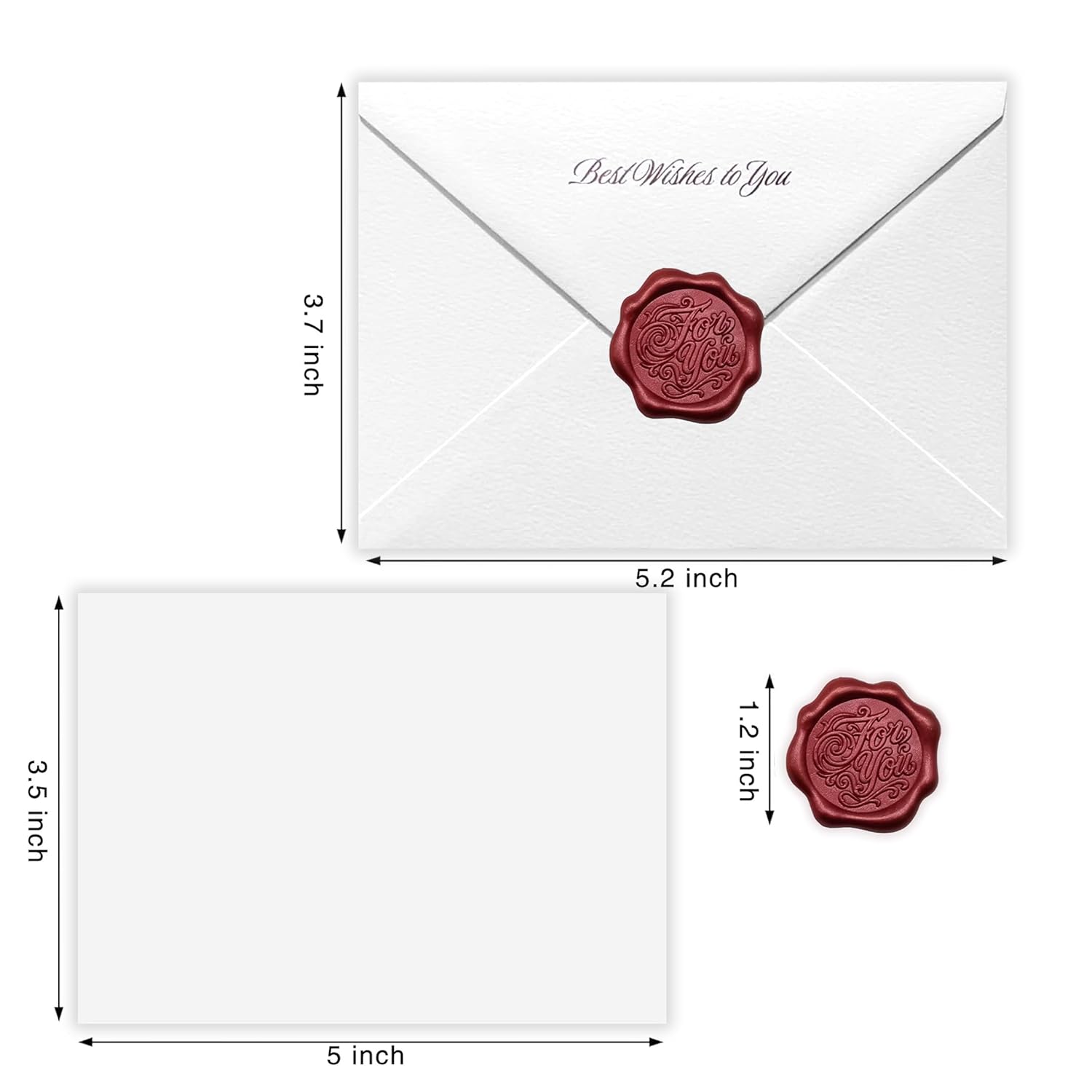 90Th Birthday Cards For Grandma, Pink Happy Birthday Cards, With Envelope And Wax Seal, 5X7 Inch