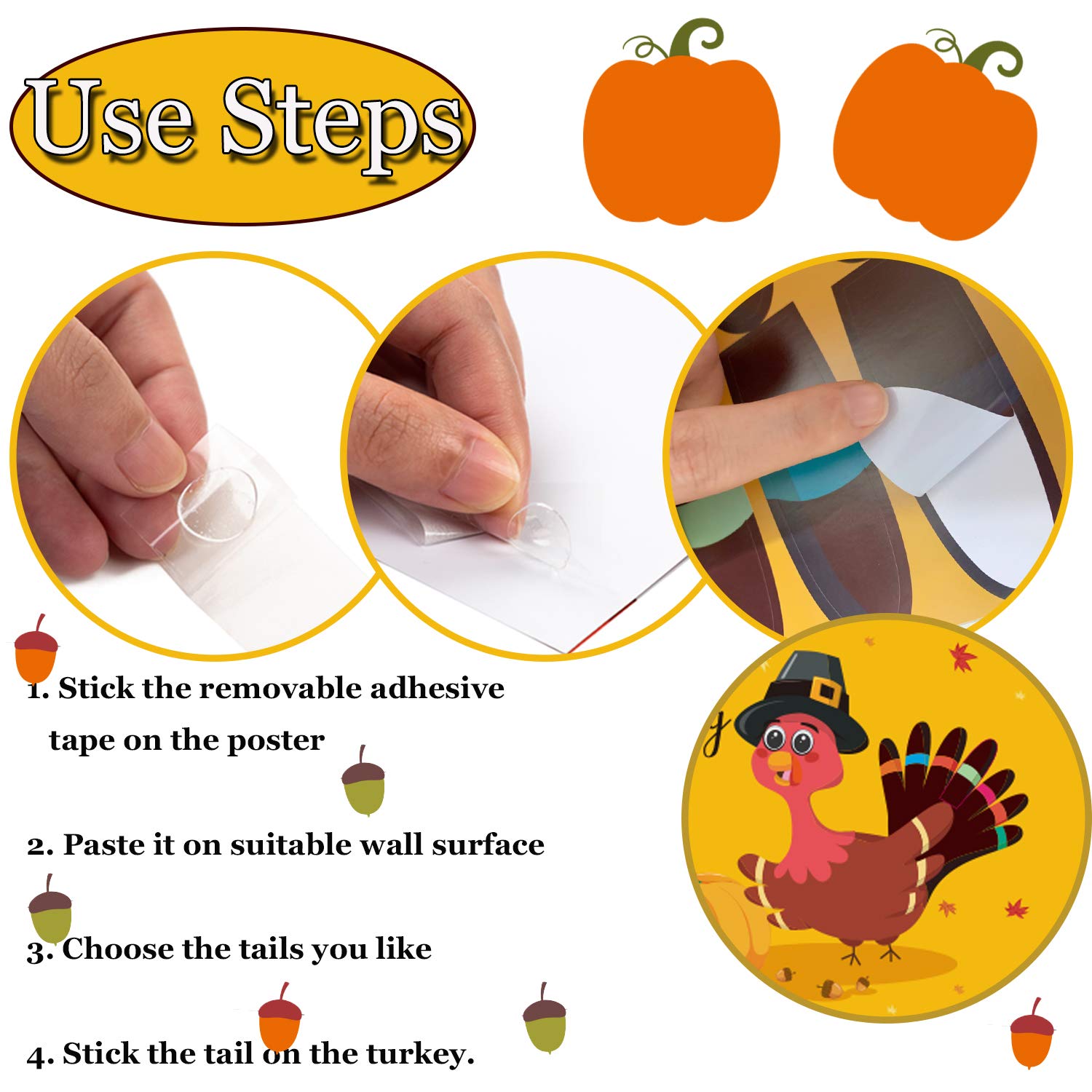 Thanksgiving Party Games: Kids' Games, Pin The Tail On The Turkey, Party Decor & Activities