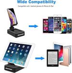 Cell Phone Stand with Wireless Bluetooth Speaker, Anti-Slip Base, HD Sound