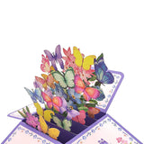 3D Handmade Flowers Pop Up Bouquet Card - Unique Gift For Teacher Appreciation, Valentine'S Day, Mother'S Day | All-Occasion Greeting Card With Note & Envelope (New Year, Anniversary, Thank You)