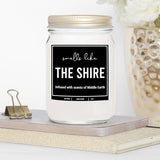 You Nique Designs The Shire Book Lovers Candles For Bookworms, Cool Gifts For Book Lovers - Unique Bookish Things, Bookish Items - Candle Gifts For Readers