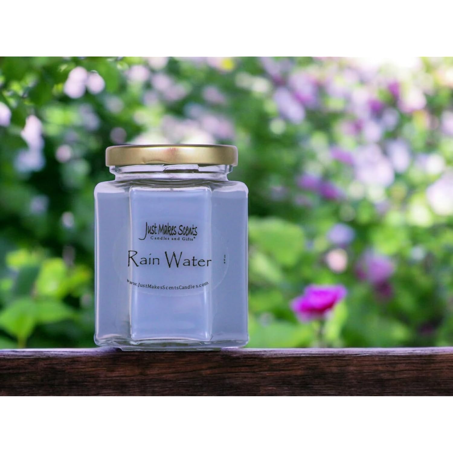 Rain Water Scented Blended Soy Candle | Clean Fresh Fragrance | Hand Poured In The Usa By Candles & Gifts