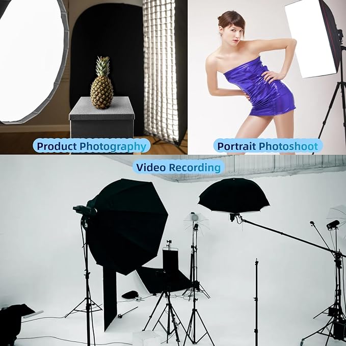 135W CFL Daylight Spiral Light Bulb 5500K E26 E27 Photography Softbox Lighting Bulb
