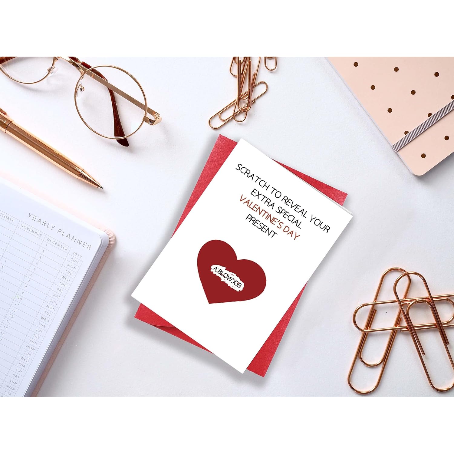 Funny Valentine’S Day Scratch Off Card, Naughty Scratch Love Card For Husband Boyfriend, Adult Dirty Card