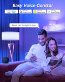 Matter E12 Smart LED Bulb RGBCW WiFi Candelabra Base Color Changing 1 Pack
