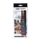 Premium Watercolor Paint Set, 12 Bright Colors, 0.4 Fl Oz Tubes