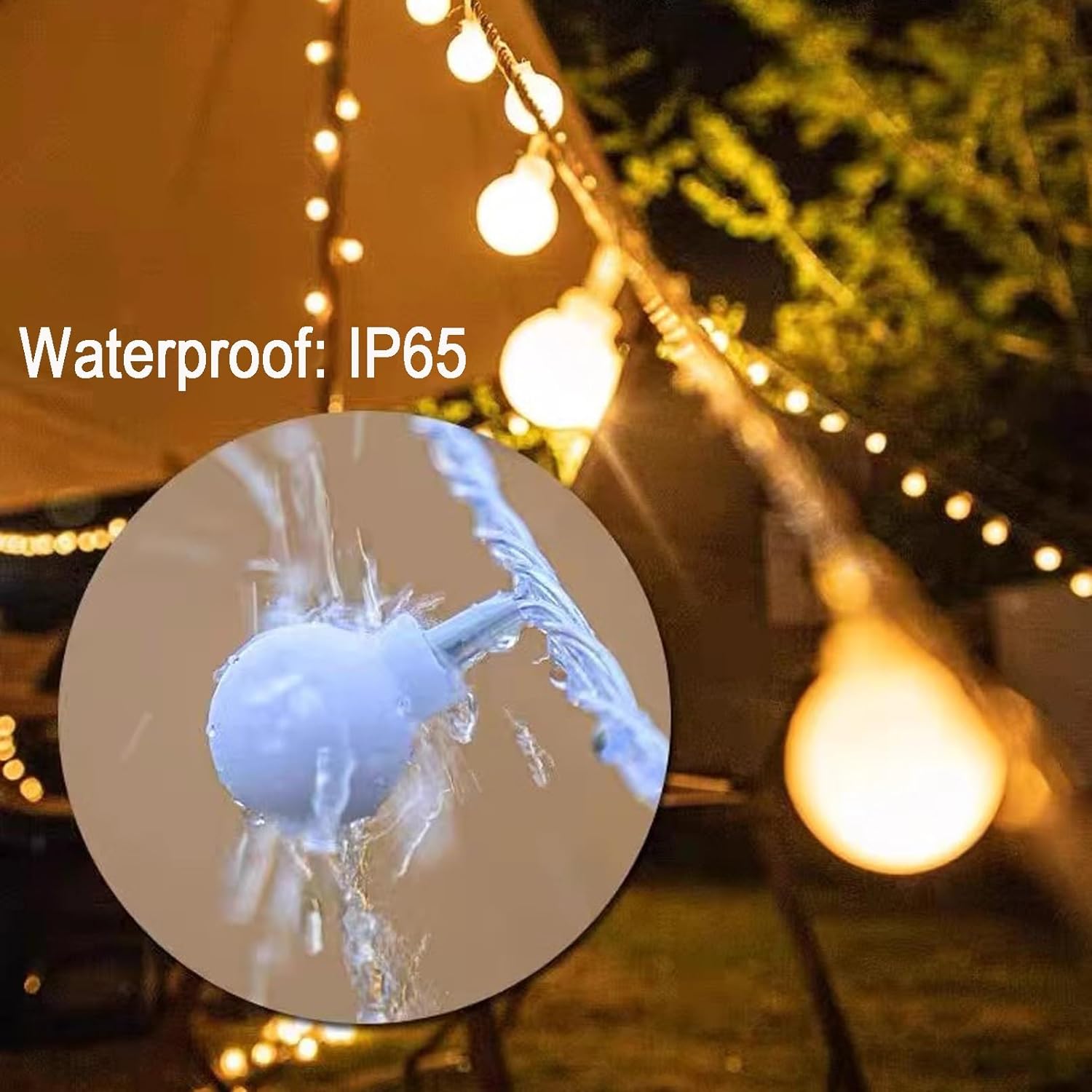 Battery Operated & Usb Powered 2 In 1 Globe String Lights, 32.8 Ft 80 Leds Fairy String Lights For Christmas Wedding Par