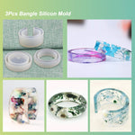 30Pcs Resin Jewelry Molds, Jewelry Molds For Uv Resin, Resina Silicone Molds Kit With Bracelet,Pendant,Ring For Epoxy Casting