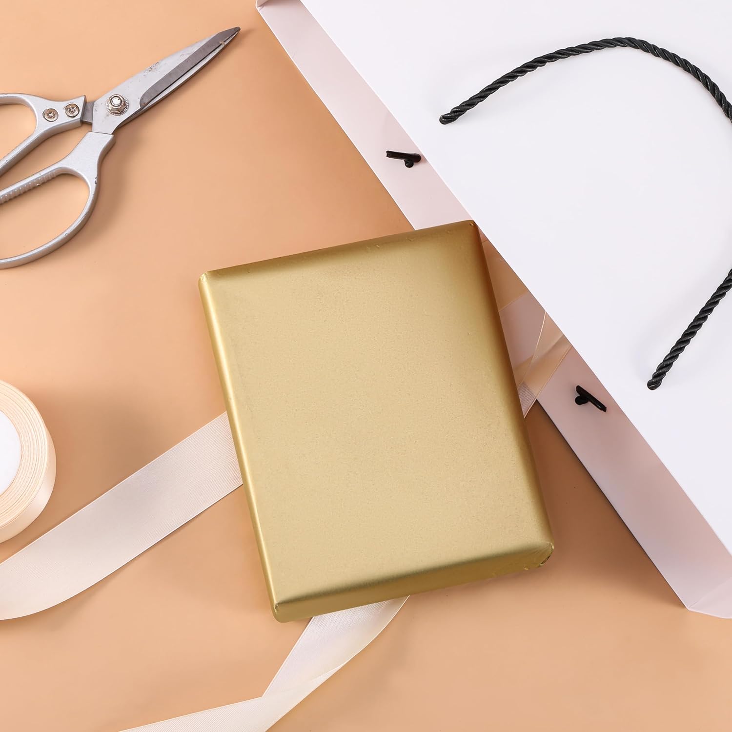 36 Sheets Gold Tissue Paper For Gift Bags – 20 X 20 Inch Gift Wrapping Tissue For Crafts, Christmas, Weddings & Celebrations