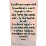 St Patrick Holy Card Set Patron Saint Of Ireland Prayer Pack Made In The Usa, Set Of 10