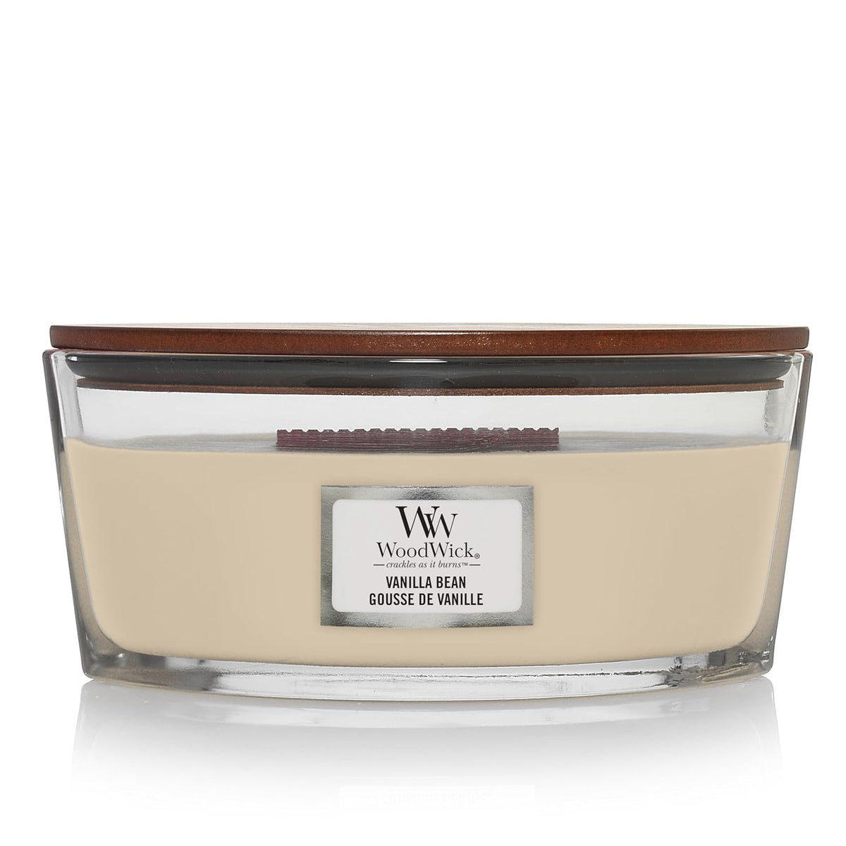 WOODWICK Candle Elipsa Vanilla Bean 76112E