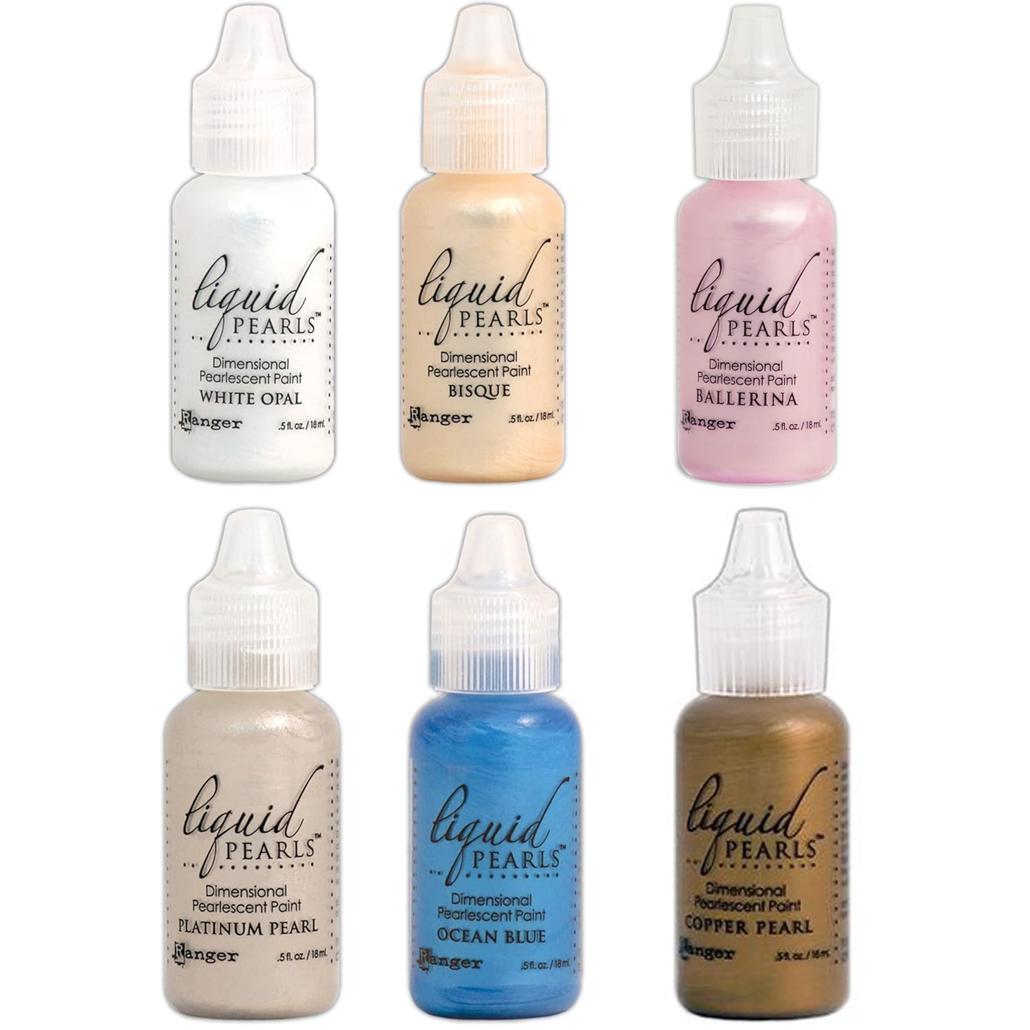 Ranger Favorites - Bisque, Platinum, Opal, Copper, Ballerina & Ocean Blue