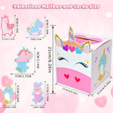 Valentines Cards For Kids Classroom Valentines Day For Kids Exchange Include1 Mailbox, 32 Valentine Cards, 1 Teacher Card (Cards Style A)