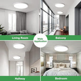 6 Pack 12 Inch LED Ceiling Lights 2520LM 3CCT Flush Mount Fixtures