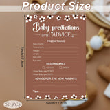 50 Pack Cielito Lindo Themed Baby Shower Prediction & Advice Cards Gender Neutral Decorations Games For Boy Or Girl Large 7 X 5 Inch Activity Keepsake For Baby Shower Party New Parents