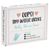 Baby Shower Games Kit - 60 White Tiny Plastic Babies, 3 Ice Cube Trays - My Water Broke Ice Cube Challenge & Shower Activity Supplies