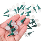 Christmas Replacement Mini Light Bulbs G14 Led String Light Bulbs 0.06 Watt Globe Glass With Plastic Base