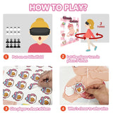 Pin The Pacifier On The Baby Game - Shower Games, Funny Activities, Party Supplies Favors For Adults, Girl, Boy